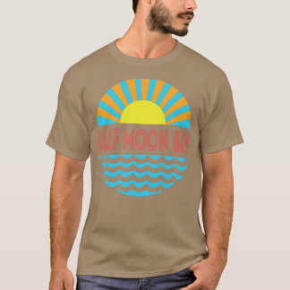 Sonne und Wellen auf halbem Mond Bay T-Shirt