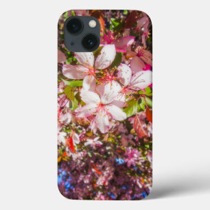 Sonne und Wolken Die Natur blüht Herz in Blume Case-Mate iPhone Hülle