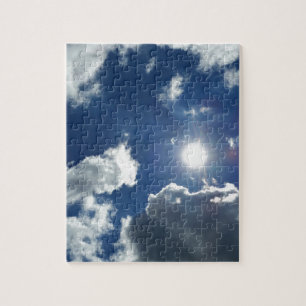 Sonne und Wolken Puzzle