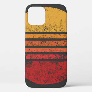 SONNE Vintage Grunge Kreis Illustrationenvintage, Case-Mate iPhone Hülle