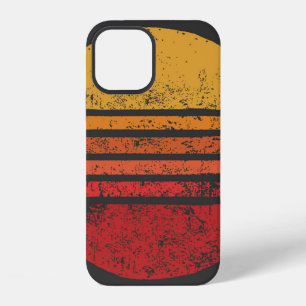 SONNE Vintage Grunge Kreis Illustrationenvintage,  iPhone 12 Hülle