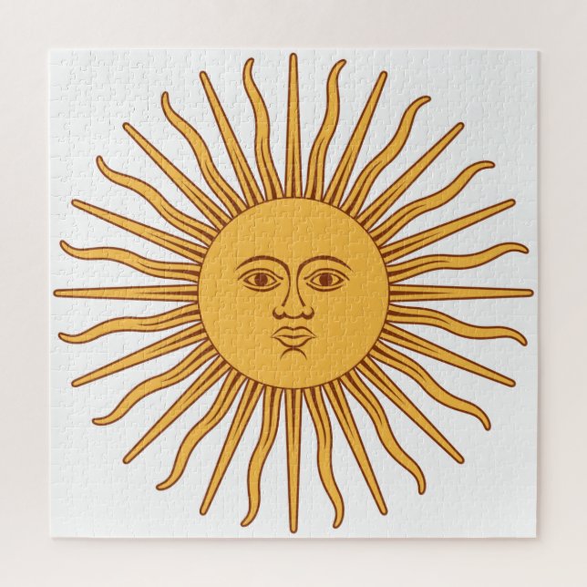 Sonne vom Mai Puzzle (Vertikal)