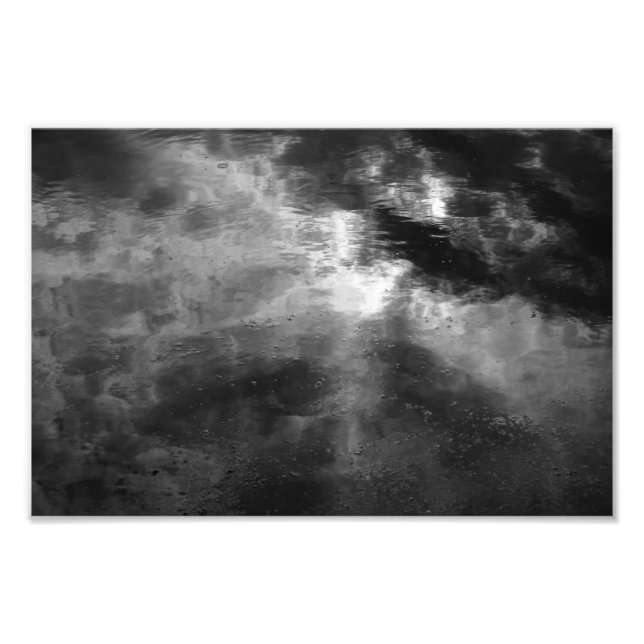 Sonne, Wolken, Wasser und Duckwede Fotodruck (Vorne)