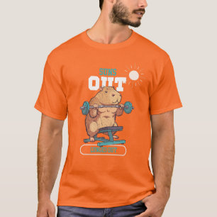 Sonnen draußen, schlafen aus T-Shirt