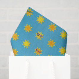 Sonnen in Schatten Seidenpapier