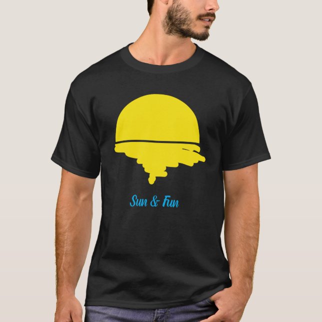 Sonnen Sommerpause  T-Shirt (Vorderseite)