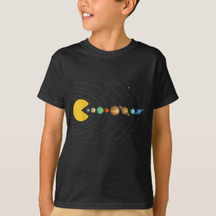 Sonnen System Astronomie Weltraum Videospiele Lust T-Shirt