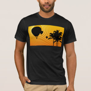 Sonnen-Szene Ballonfahrt T-Shirt