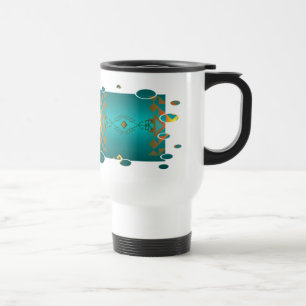 Sonnen-Winter-Deckenmuster-Kaffeetasse Reisebecher