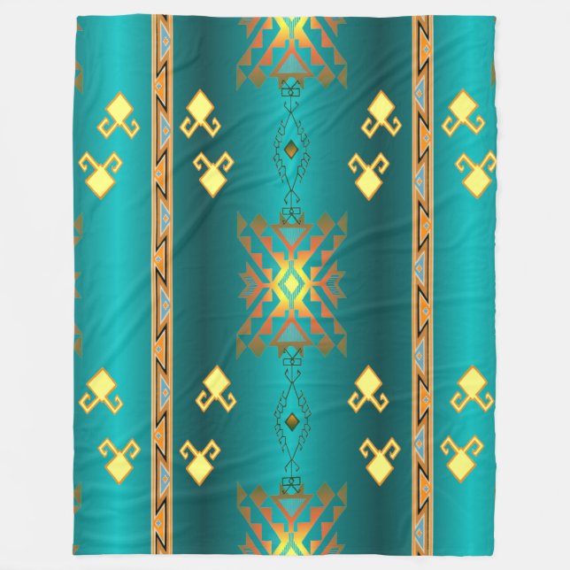 Sonnen-Winter-Fleece-Decke Fleecedecke (Vorderseite)