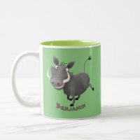 Sonnenafrikanische Warthos-Schwein-Cartoon-Illustr