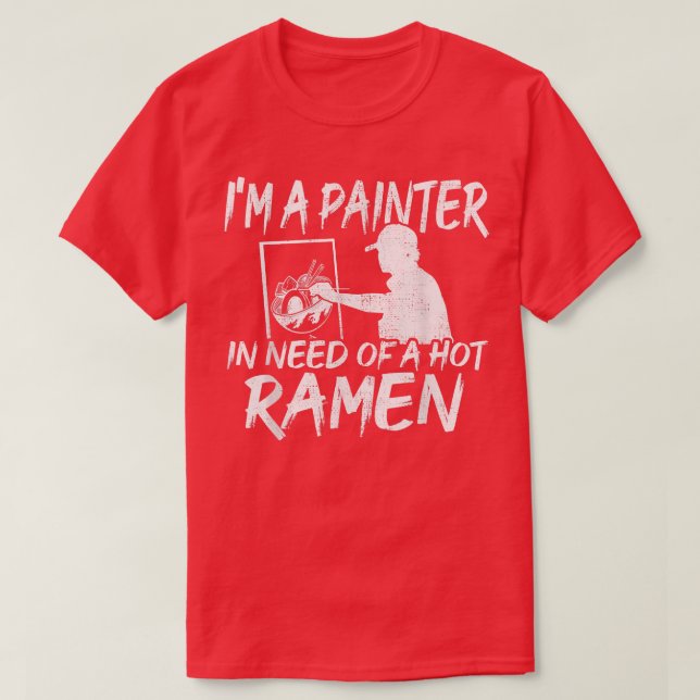 Sonnenanbeter in Ramen - Ramen T-Shirt (Design vorne)