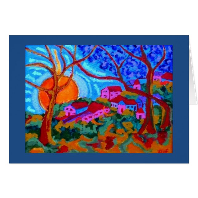 Sonnenaufgang (Vorderseite (Horizontal))