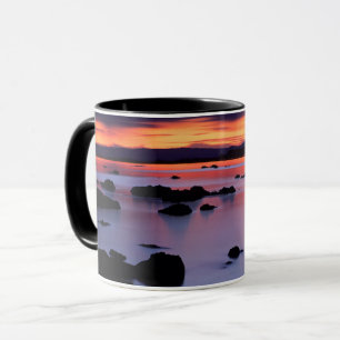 Sonnenaufgang am Black Point des Mono Lake Tasse