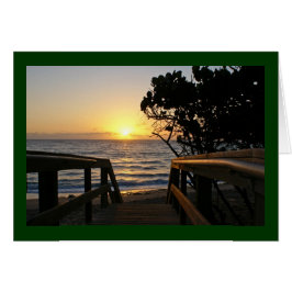 Sonnenaufgang am Boardwalk