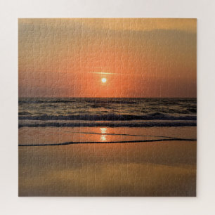 Sonnenaufgang am Cocoa Beach, Florida - 20x20 Puzzle