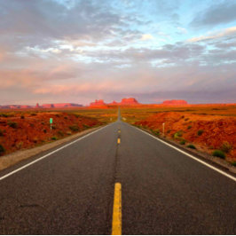 Sonnenaufgang am Forrest Gump Point Puzzle