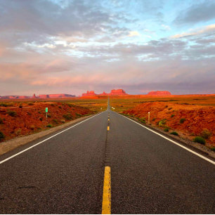 Sonnenaufgang am Forrest Gump Point Puzzle