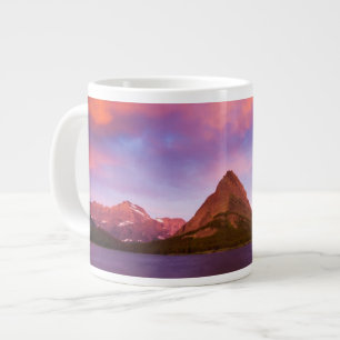 Sonnenaufgang am Gletscher Jumbo-Tasse