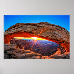 Sonnenaufgang am Mesa Arch Poster
