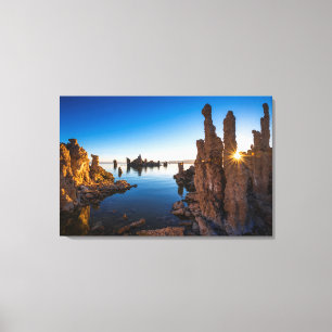 Sonnenaufgang am Mono Lake, Kalifornien Leinwanddruck