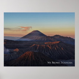 Sonnenaufgang am Monte Bromo Indonesien Reisen Poster