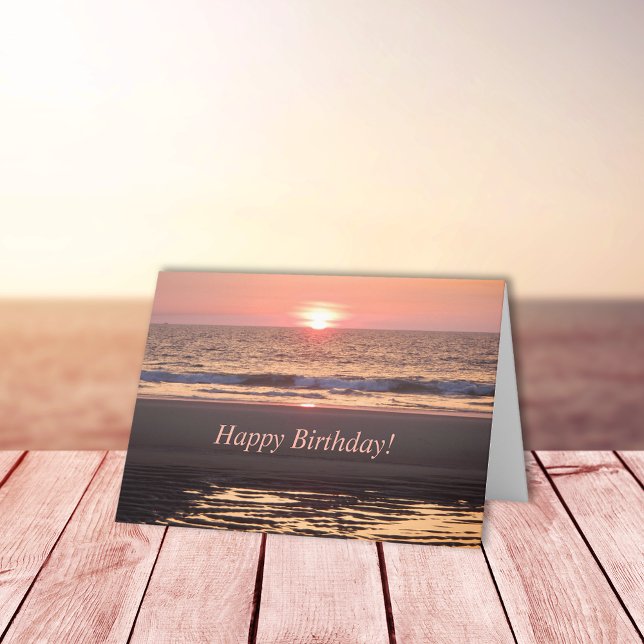 Sonnenaufgang am neuen Tag über dem Ozean Karte (Von Creator hochgeladen)