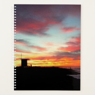 Sonnenaufgang am Newport Beach, Kalifornien Planer