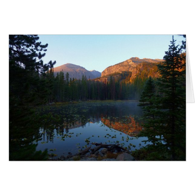 Sonnenaufgang am Nymph See II (Vorderseite (Horizontal))