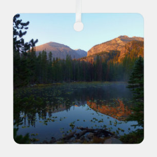 Sonnenaufgang am Nymph See II Ornament Aus Metall