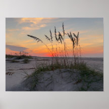Sonnenaufgang am Strand - Leben auf der Küsteninse