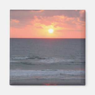 Sonnenaufgang am Strand Magnet