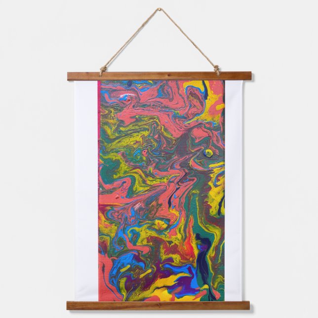 Sonnenaufgang an der Gelben Messerbucht. Wandteppich Mit Holzrahmen (Vorderseite)