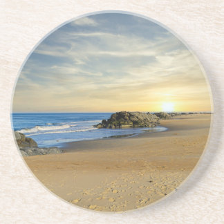 Sonnenaufgang an der Sandstrasse Getränkeuntersetzer