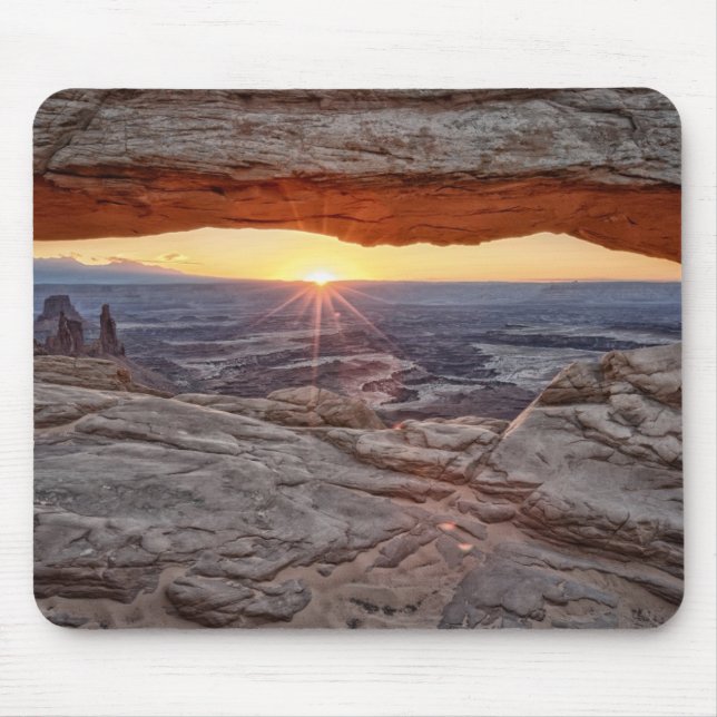 Sonnenaufgang an MESA-Bogen, Canyonlands Mousepad (Vorne)