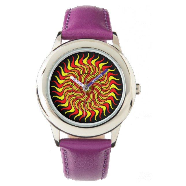 Sonnenaufgang Armbanduhr (Vorderseite)