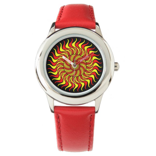 Sonnenaufgang Armbanduhr (Vorderseite)
