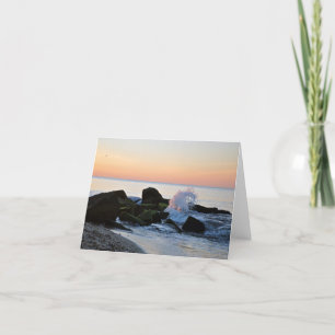 Sonnenaufgang auf Cape Cod Falmouth, MA leeres Karte