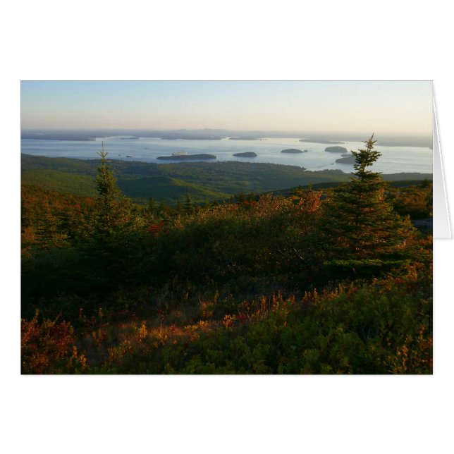 Sonnenaufgang auf dem Cadillac Mountain I (Vorderseite (Horizontal))