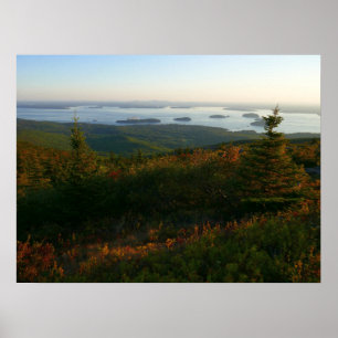 Sonnenaufgang auf dem Cadillac Mountain I Poster