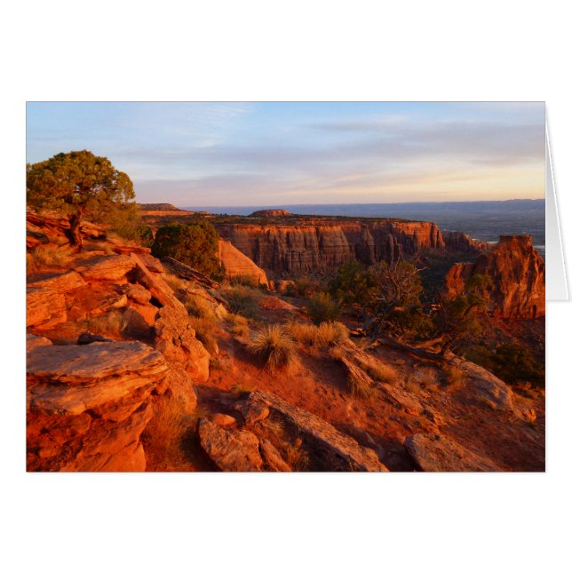 Sonnenaufgang auf dem Grand-View-Weg am Monument O (Vorderseite (Horizontal))