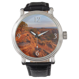 Sonnenaufgang auf dem Grand-View-Weg am Monument O Armbanduhr