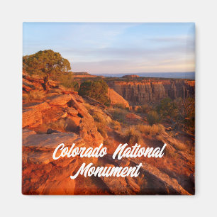 Sonnenaufgang auf dem Grand-View-Weg am Monument O Magnet