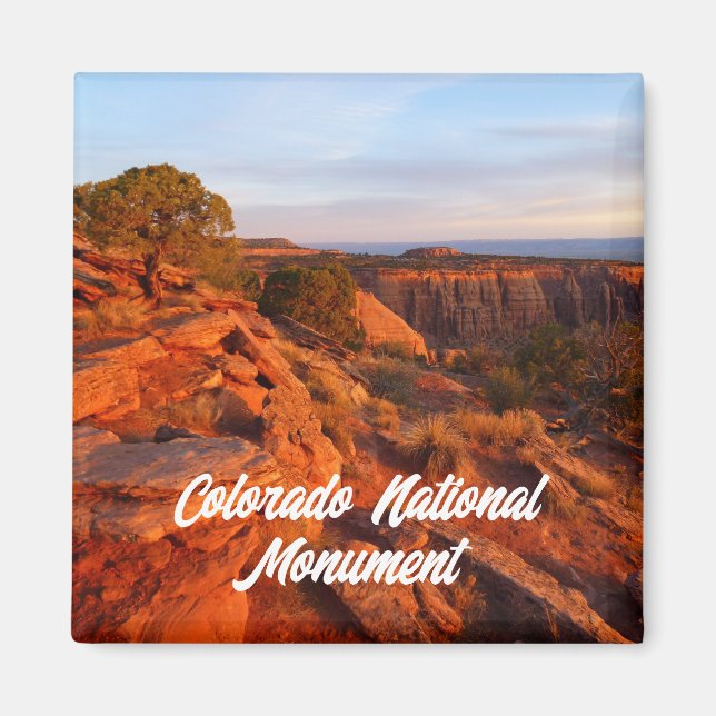 Sonnenaufgang auf dem Grand-View-Weg am Monument O Magnet (Vorne)