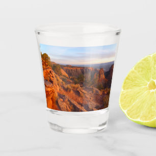 Sonnenaufgang auf dem Grand-View-Weg am Monument O Schnapsglas