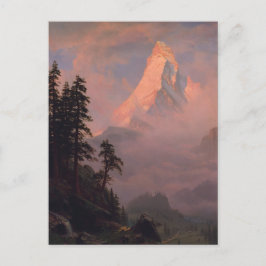 Sonnenaufgang auf dem Matterhorn Postkarte