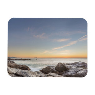 Sonnenaufgang auf dem Strand Armação, San Catari Magnet