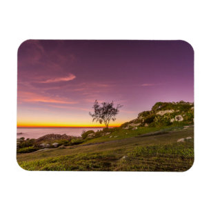 Sonnenaufgang auf dem Strand in Florianopolis Magnet