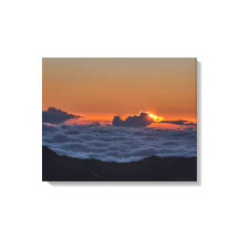 Sonnenaufgang auf Haleakala Foto auf eingewickelte