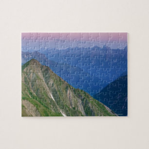 Sonnenaufgang auf mt. falschkogel, im lechtaler 5 puzzle